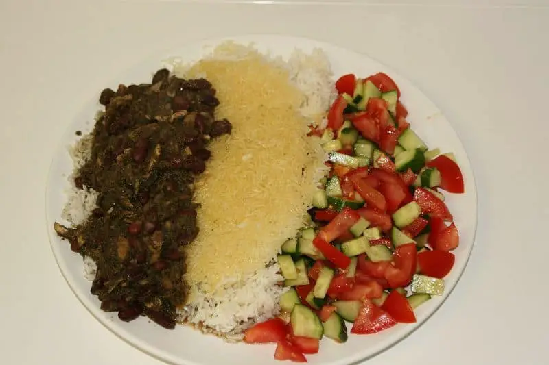 Ghormeh Sabzi Persian food