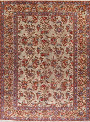 Persian Rug with Animal Patterns